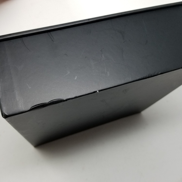 Chanel EMPTY Gift Boxes Lot 2 Medium Black White Keepsake Container 8.5" Square - Picture 2 of 15